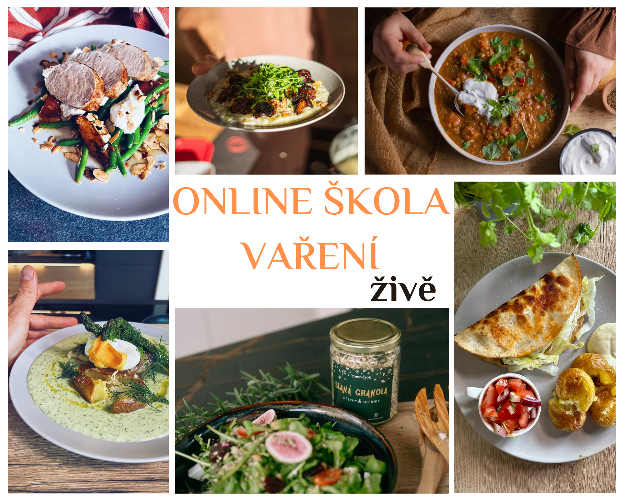 Online škola vaření fotky